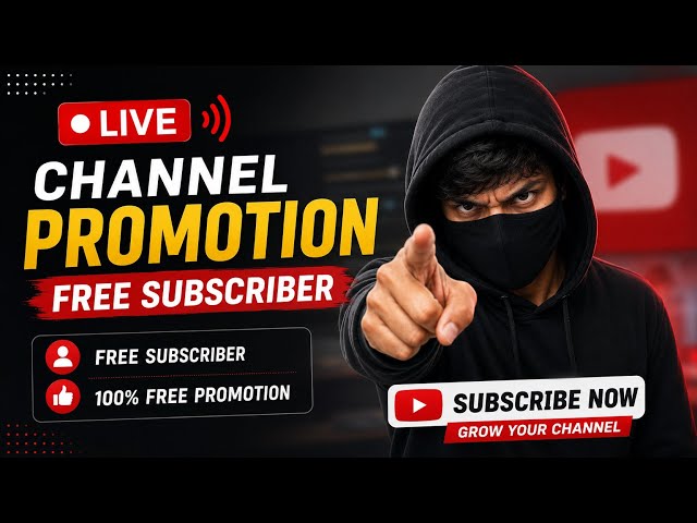 Live YouTube Channel Promotion | 1000 SUBSCRIBERS होंगे 2 मिनट में #live #livechannelchecking
