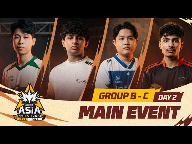 [EN] FFMAI 2026 Fall | Main Event  Day 2 | Group B x C