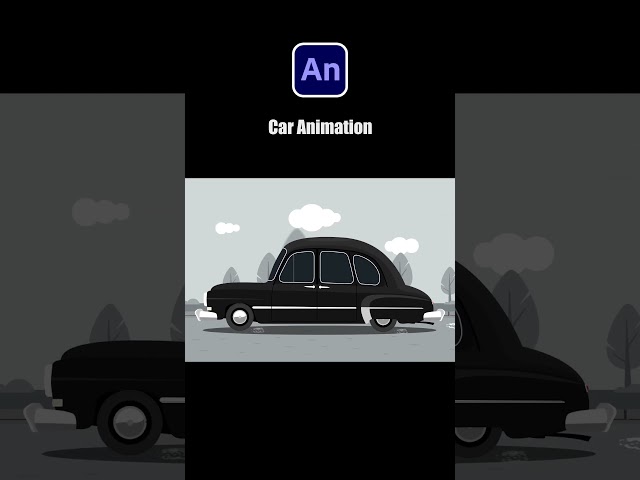 Car Animation in Adobe Animate Tutorial