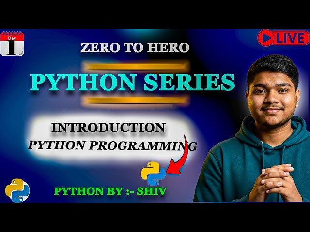 Python For Beginners (Full Course Hindi) | Zero To Her Programming Tutorial🐍 #day1