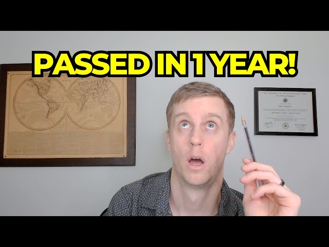 How I Passed the CPA Exam in 1 Year! (Step-by-Step Study Plan)