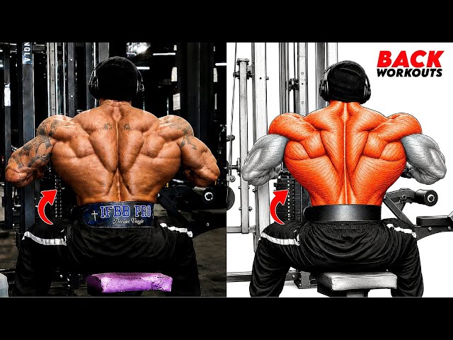 8 Ultimate Back Exercises for HUGE, WIDE Lats & a Thick, Powerful, Fully Developed Back 🔥