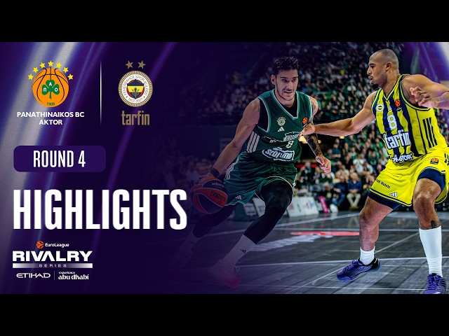Panathinaikos AKTOR - Fenerbahce Tarfin | R4 Highlights 2026-27