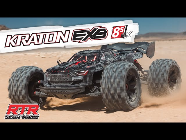 BIGGEST. BADDEST. MOST POWERFUL RTR KRATON EVER // @ARRMARC  KRATON 8S EXB RTR [ARA5808V2]
