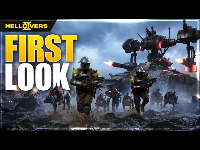 First Look At Helldivers 2 New Warbond Superstore & Enemy Update