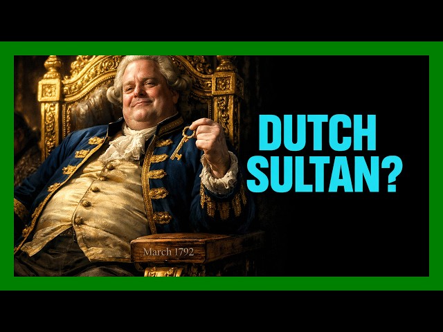 1792: The Two Weeks a Dutchman Became Sultan 👑