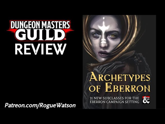 DMs Guild Review - Archetypes of Eberron