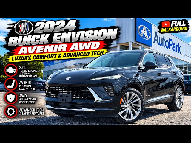 ✨ 2024 Buick Envision Avenir AWD | Luxury, Comfort & Advanced Technology