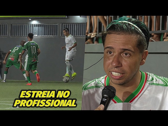 LUCANETA ESTREIA COMO JOGADOR PROFISSIONAL PELO FEIRA FC (02/05/2026)