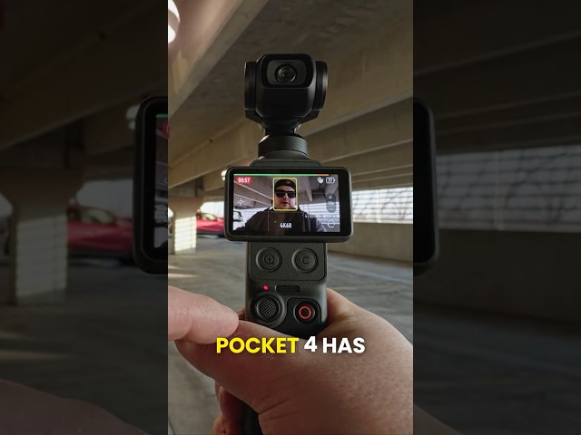 The Osmo Pocket 4 is now out! 4k 240fps 🤯