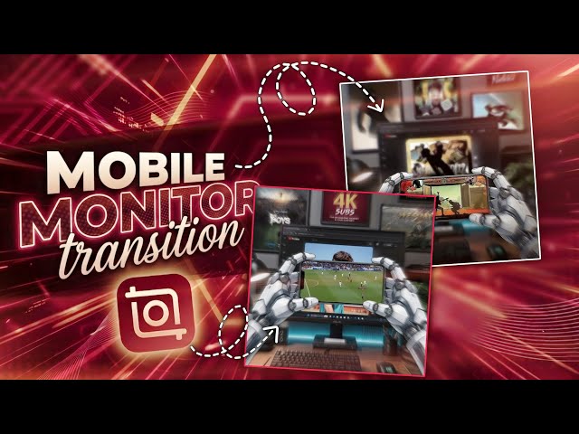 Phone - Monitor Transition On InShot! 🔥 | InShot Tutorials #inshot #inshottutorial