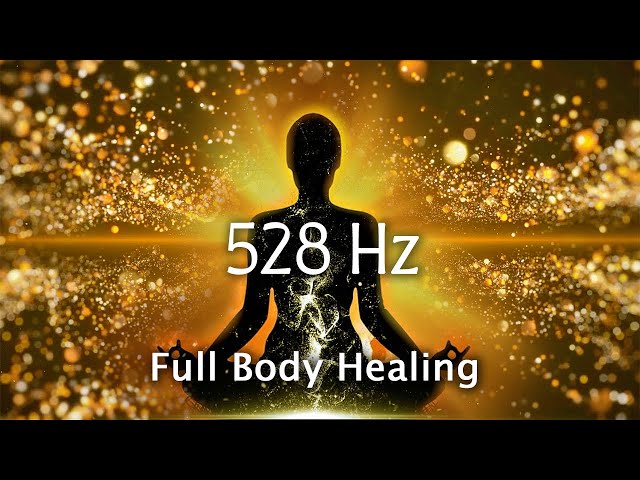 Full Body Healing Frequencies, 528Hz + 174Hz, Miracle Frequency, Pain Relief, Healing Meditation