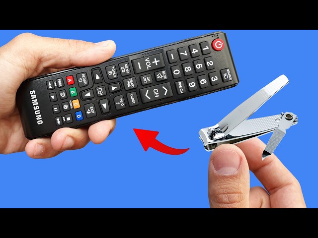 Very Few People Know This Trick! Fix All Remote Controls in Your Home! How to Repair TV Remote! DIY!