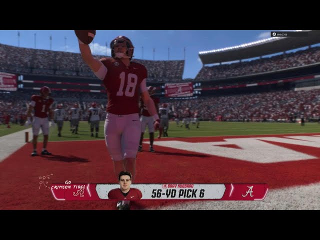 EA SPORTS College Football 26 - Alabama Football - Pick Six