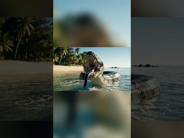 Survival Alone in the Wild  A Girl Faces Giant Python and Crocodile