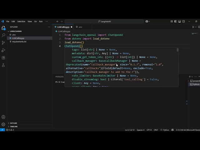 LangChain Tutorial: Call Your First LLM using ChatOpenAI (OpenAI API) | Video #5