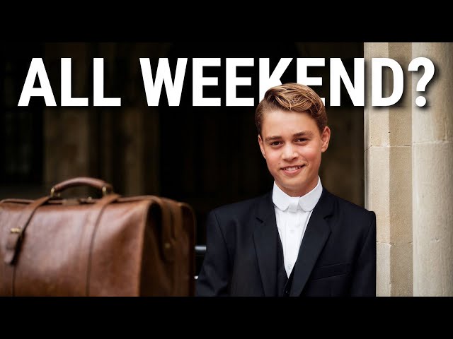 Prince George reportedly leaves Eton College for the weekend and this is why! 