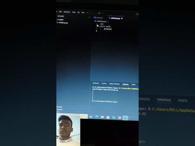 While Loop in Python Explained in 60 Seconds ⏱️ #shorts #python #trending #coder