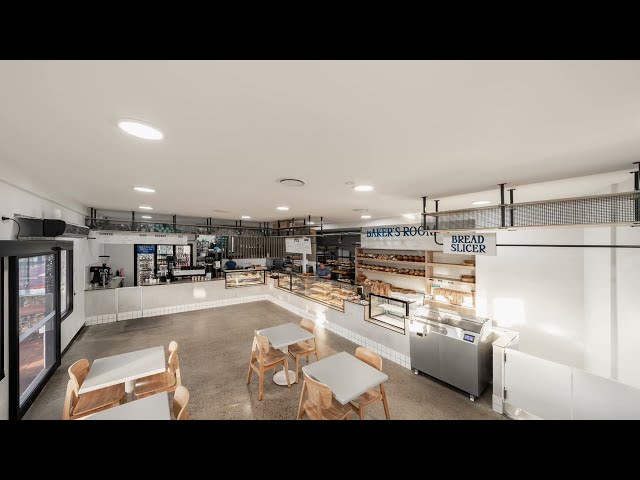 Explore the Timelapse of Total Fitouts Wide Bay commercial fitout transformation of The Bakers Room.