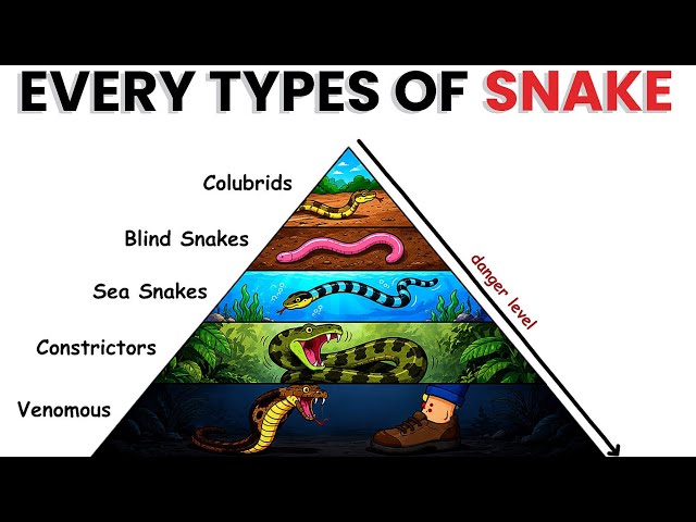 Every Type Of Snake Explained - Enough To Kill  You.