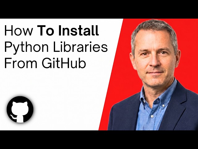 How To Install Python Libraries From GitHub