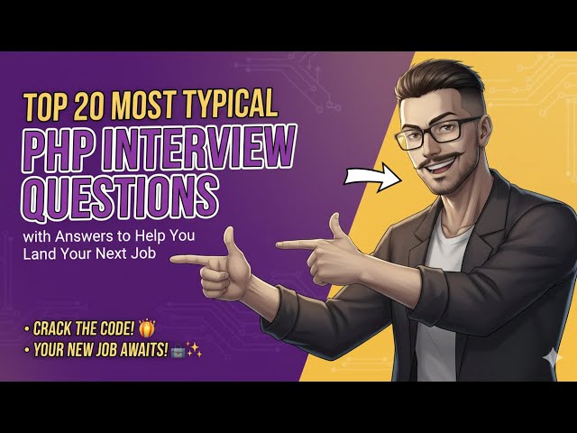 Top 20 Most Typical PHP Interview Questions with Answers to Help You Land Your Next Job