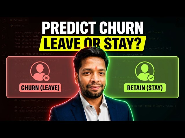 Customer Churn Prediction using Python | ML Mini Project for Beginners