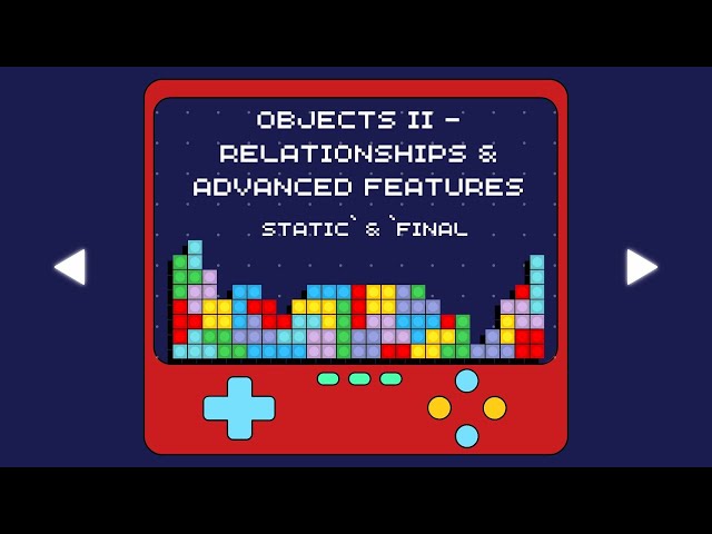 [3.2] Java static Members & final Constants Explained