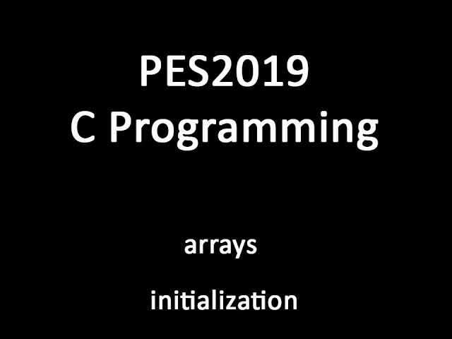 C Programming -arrays - initialization