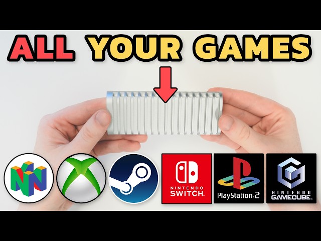 How To Create Your Own Portable Gaming Drive | EASY Tutorial