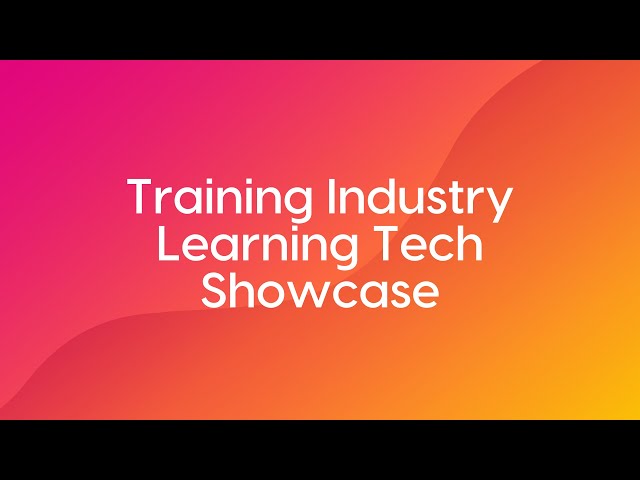 Training Industry Learning Tech Showcase: Learning Made Easy with Litmos LMS