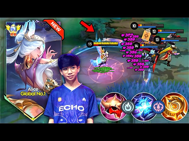 YOU’RE USING ALICE WRONG 😭 SANFORD’S “ILLEGAL” BUILD & EMBLEM  (MPL S16) | MUST TRY! - MLBB