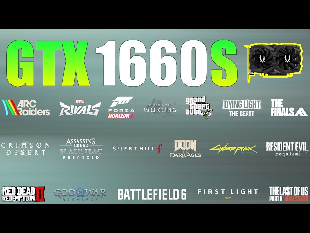 GTX 1660 Super – Still Holding Up in 2026? (30 Games Tested)