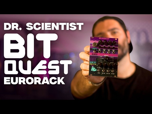 An Amazing LOFI Multi-FX Eurorack Module feat. Dr. Scientist - BitQuest Eurorack Module