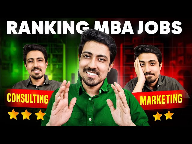 Ranking 9 MBA jobs based on best work life balance