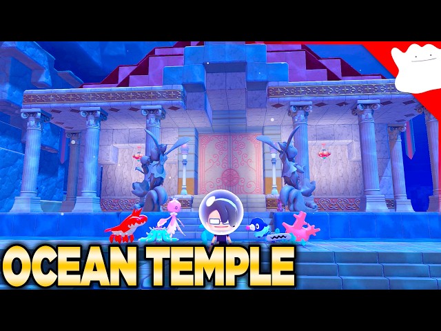 Rebuilding the Ocean Temple in Pokopia Bubbly Basin #25