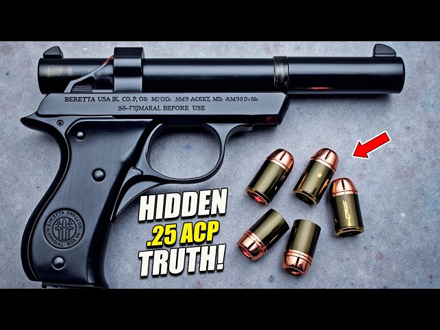 10 datos impactantes sobre el .25 ACP: ¡No lo vas a poder creer!