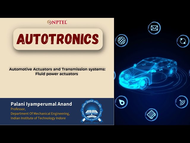 Automotive Actuators and Transmission systems: Fluid power actuators