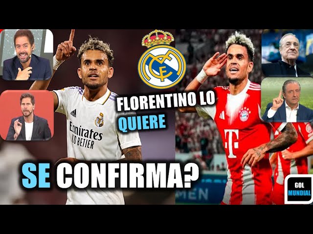 🔥BOMBA! LUIS DIAZ AL REAL MADRID POR VINICUIS JR? / FLORENTINO LO PIDE YA!