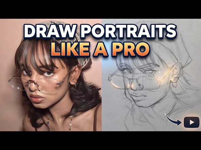 Master Portrait Drawing with the Loomis Method