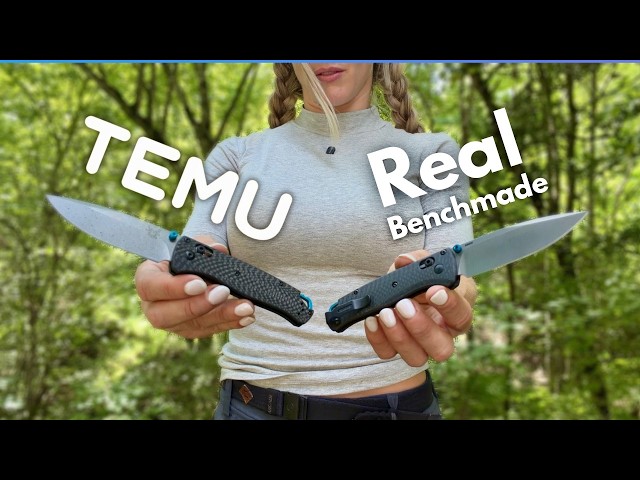 TEMU Benchmade vs. Real Benchmade (and more)
