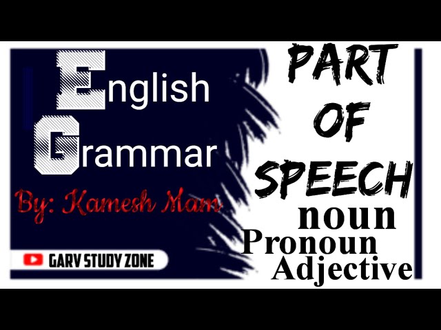 Basic English Grammar: Parts of Speech (Part 1) with Examples Learn Parts of Speech Easily!
