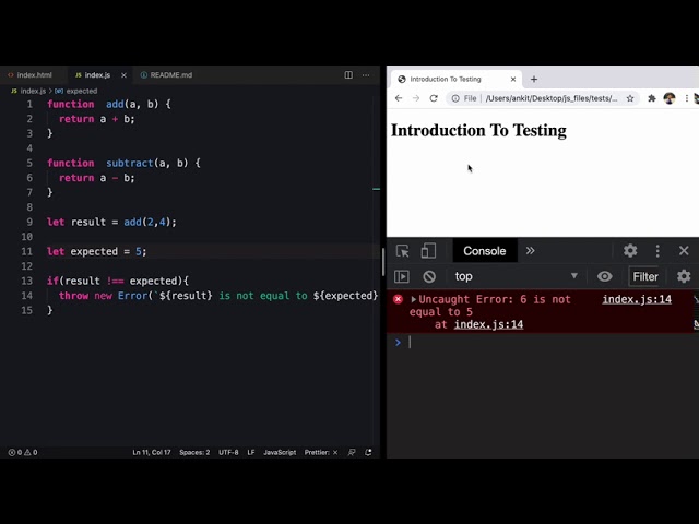 Write Your First Test in JavaScript