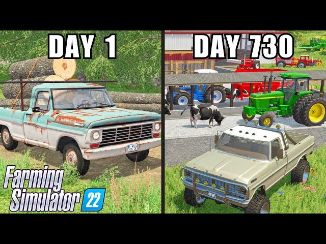 $0, 2 Trucks, and 2 Chainsaws - Cattle Ranch Multiplayer - Farming Simulator 22