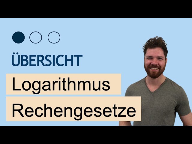 Logarithm Laws: An Overview. Learn Math. Mathematics. MathePeter.