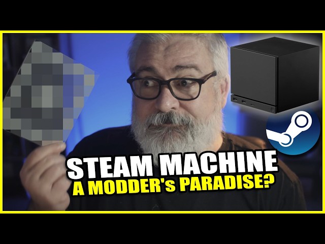 Steam Machine Is Shipping! It's Open Season on Modding!