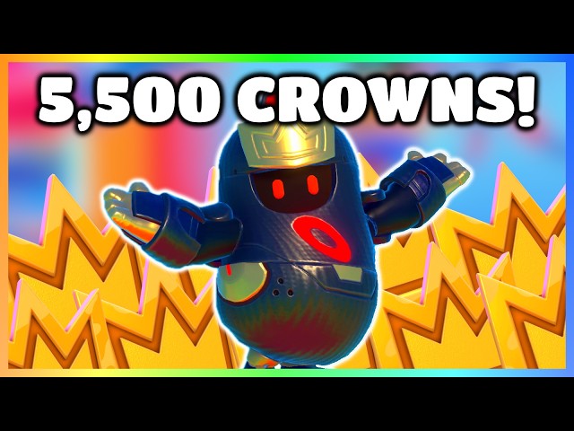 I Reached 5,500 Crowns in Fall Guys!