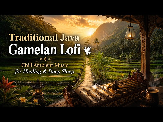 Traditional Java Gamelan Lofi 🕊️ Chill Ambient Music for Healing & Deep Sleep LIVE