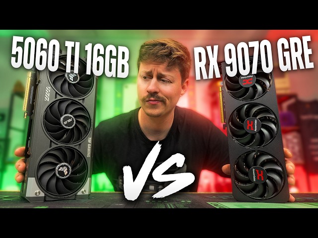 RX 9070 GRE vs RTX 5060 TI 16GB - AMD's New Budget King?