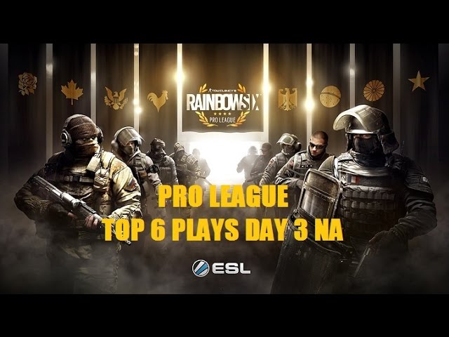 Rainbow Six Pro League TOP 6 Plays Day 3 NA - Continuum vs Ominous - Elevate vs Onslaught